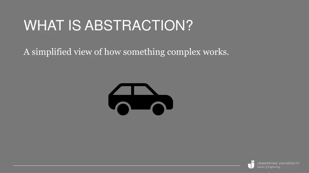 what is abstraction