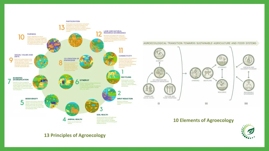 10 elements of agroecology