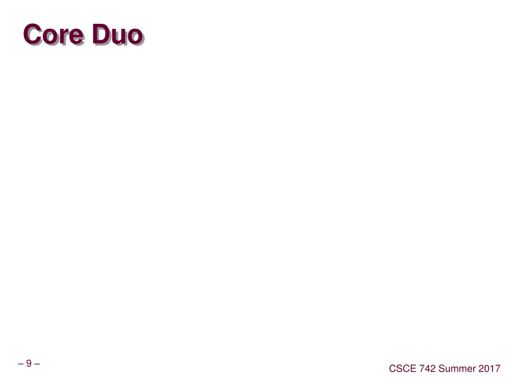 core duo