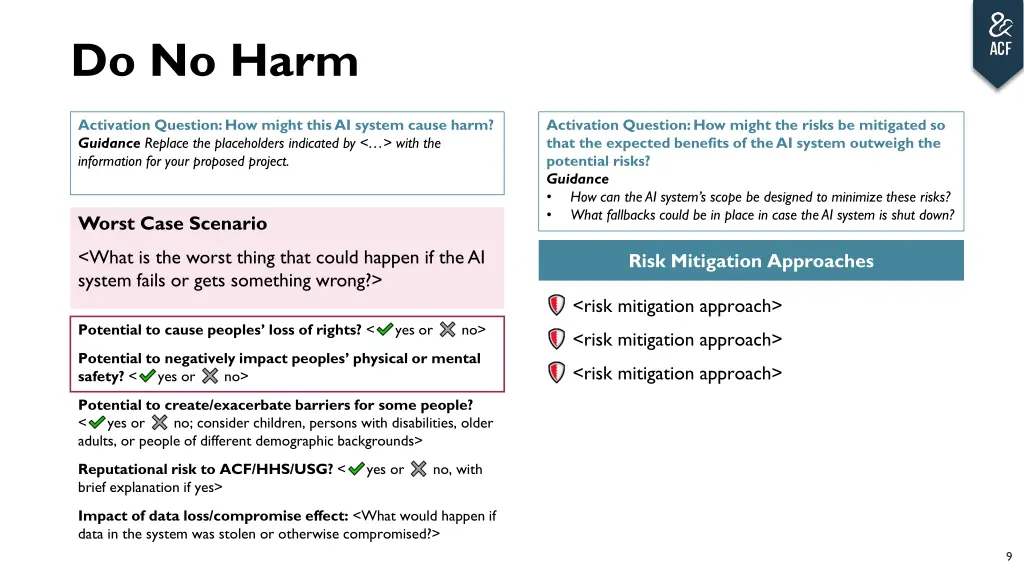 do no harm