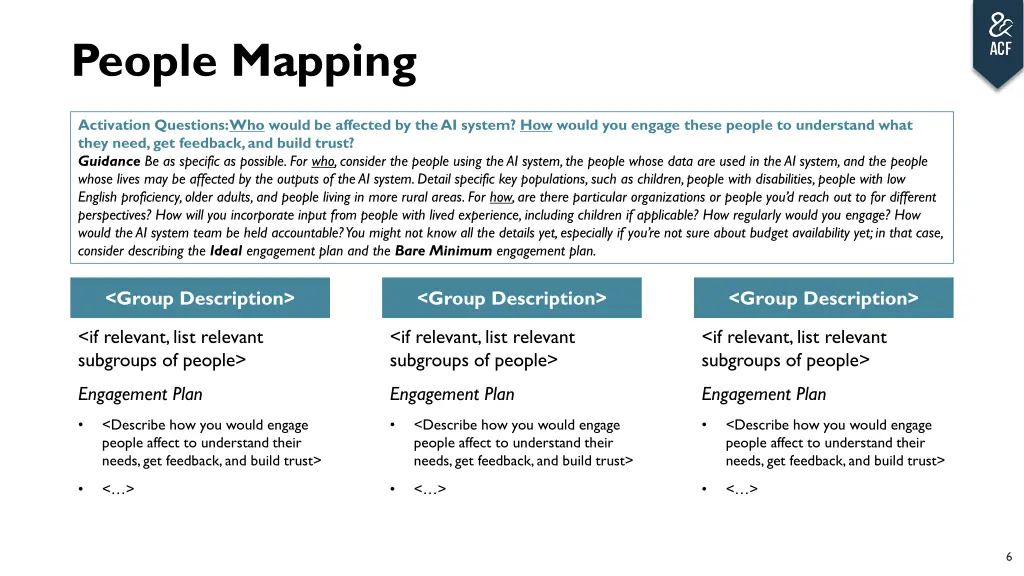 people mapping