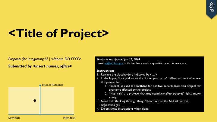 title of project
