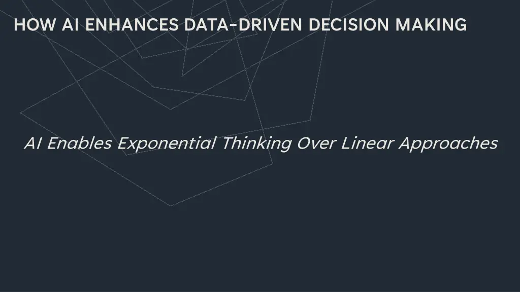 how ai enhances data how ai enhances data driven