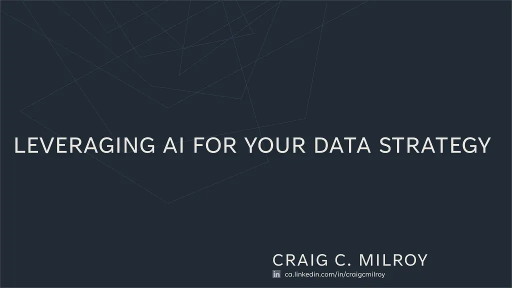 leveraging ai for your data strategy 1