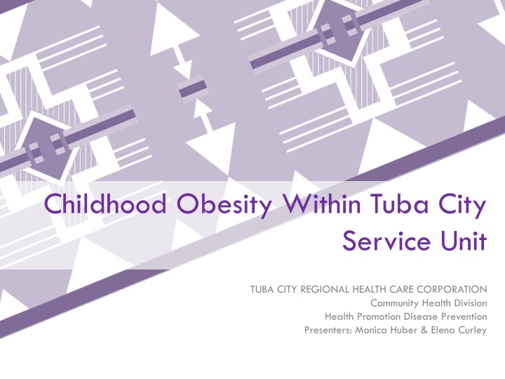 childhood obesity within tuba city