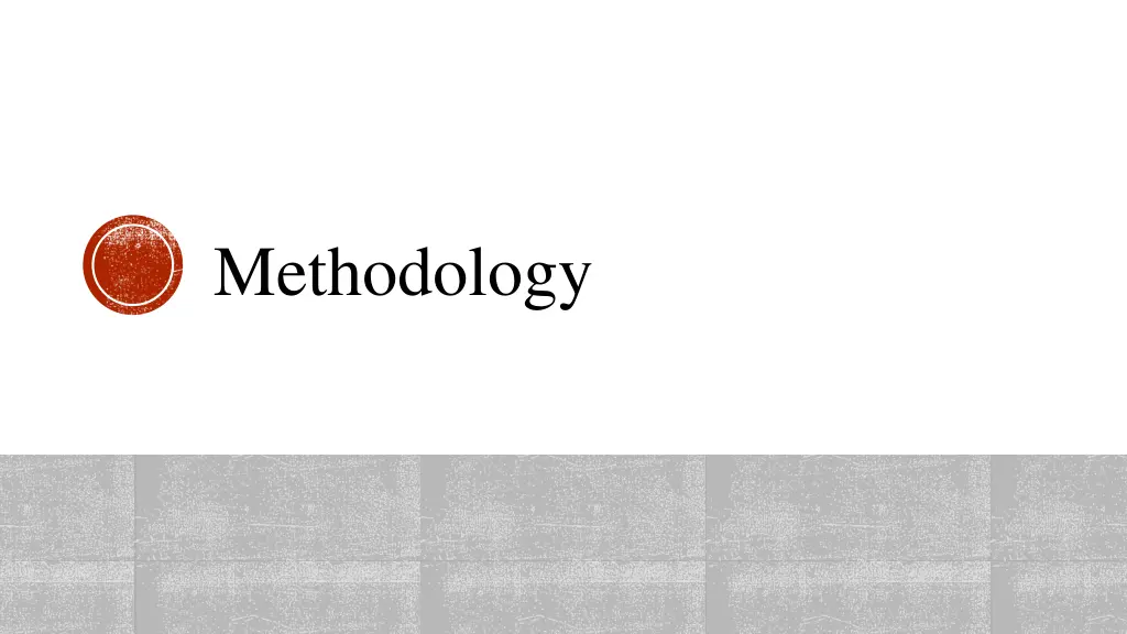 methodology