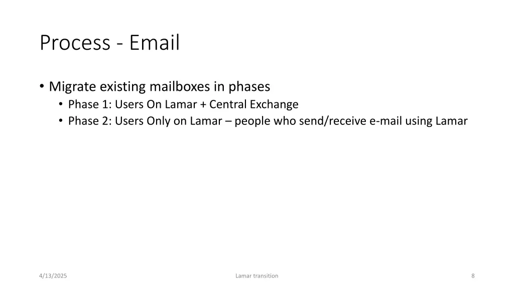process email