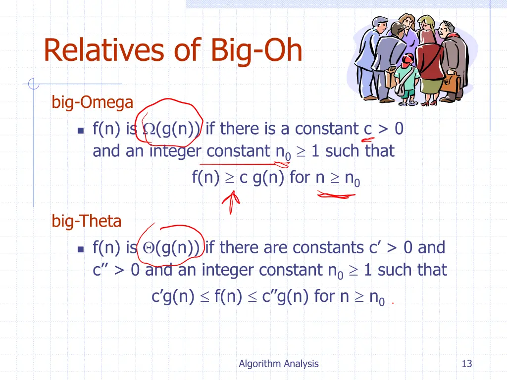 relatives of big oh