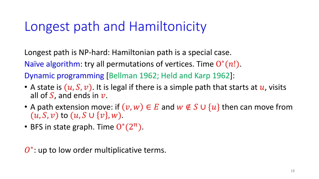 longest path and hamiltonicity