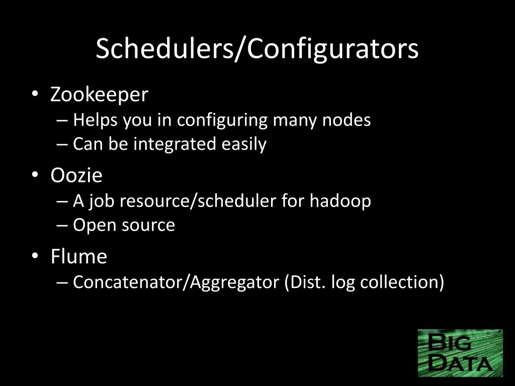 schedulers configurators