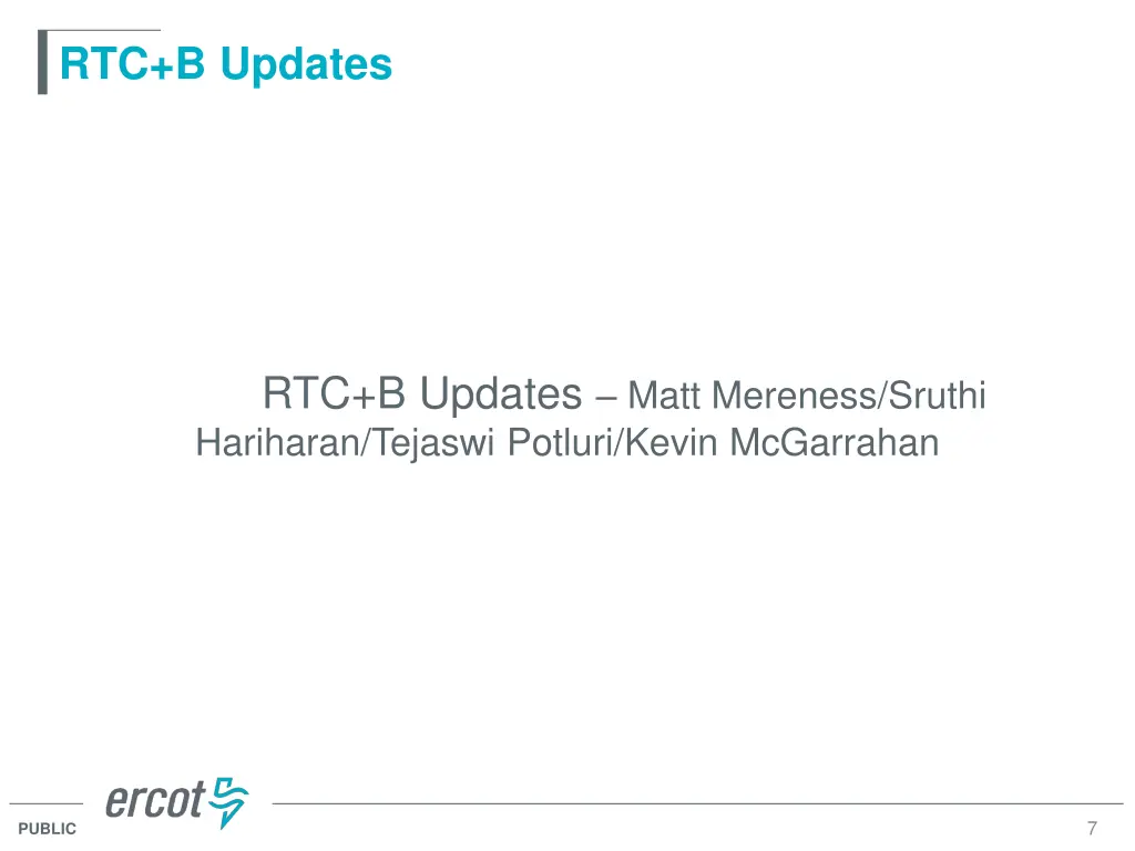 rtc b updates