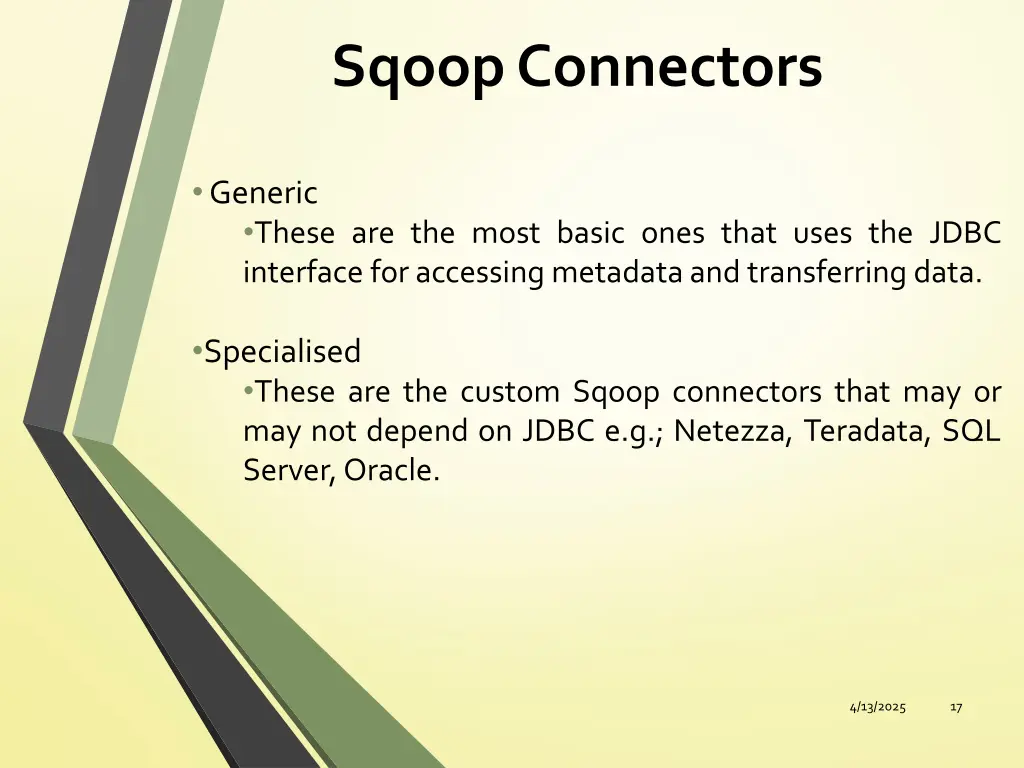 sqoop connectors