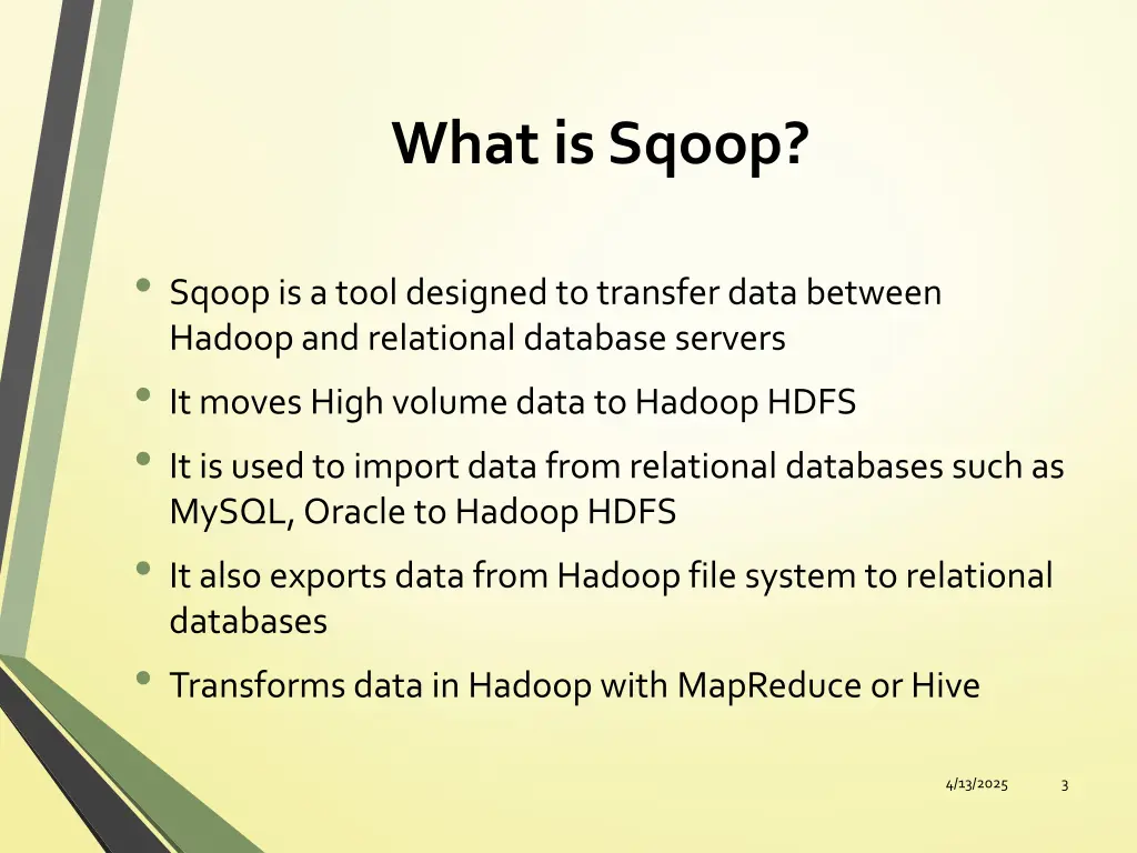 what is sqoop