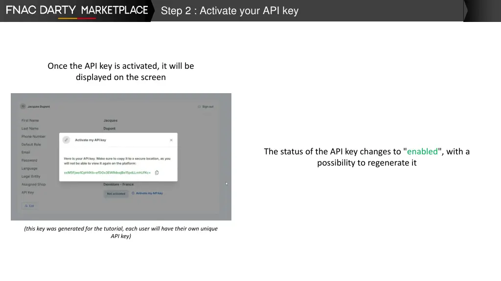 step 2 activate your api key 2
