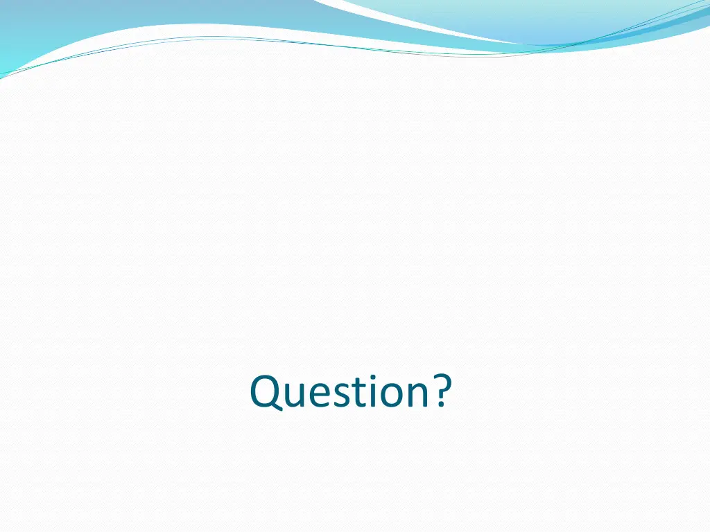 question