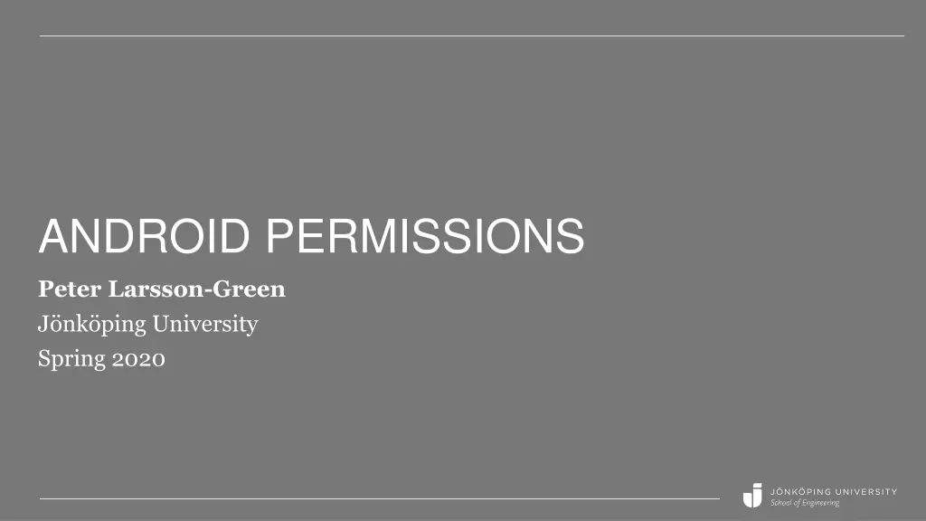 android permissions