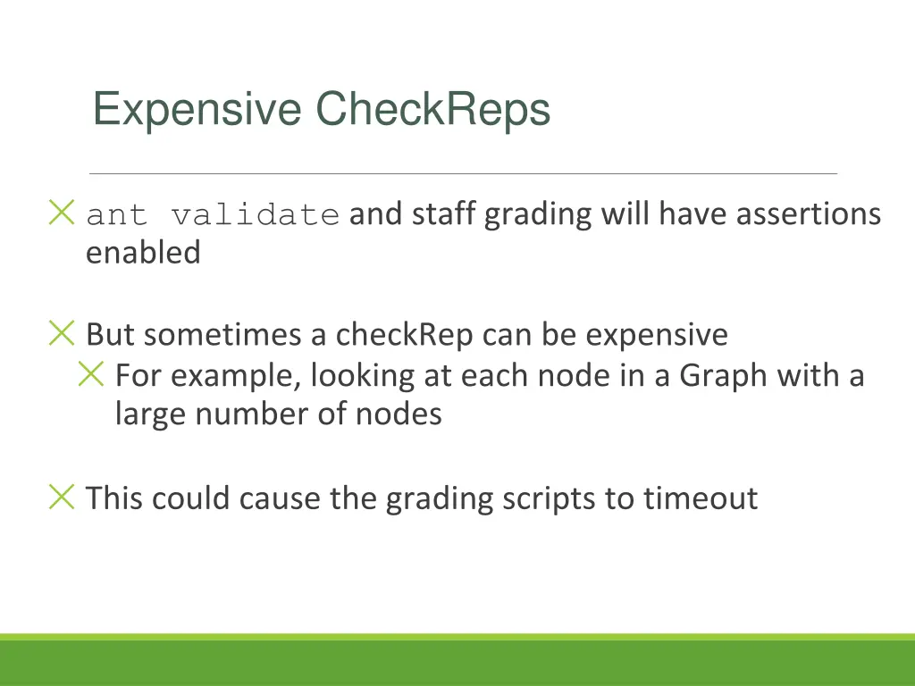 expensive checkreps