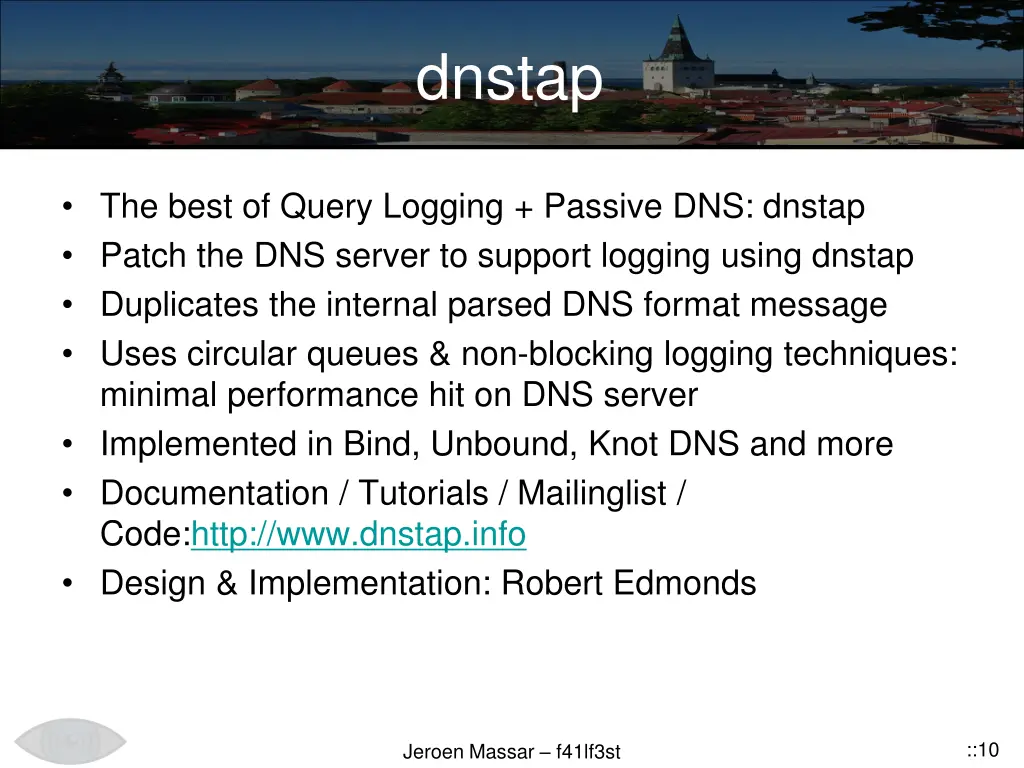 dnstap