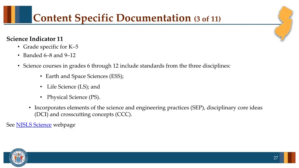 content specific documentation 3 of 11