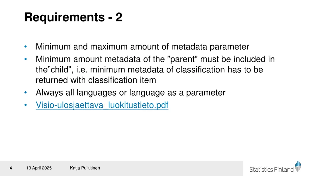 requirements 2