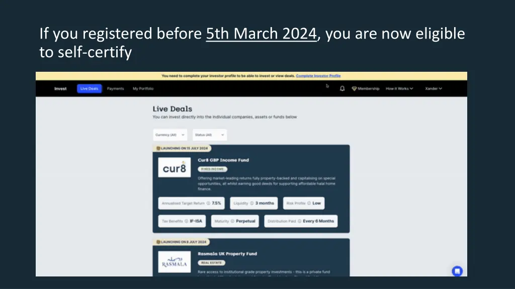 if you registered before 5th march 2024