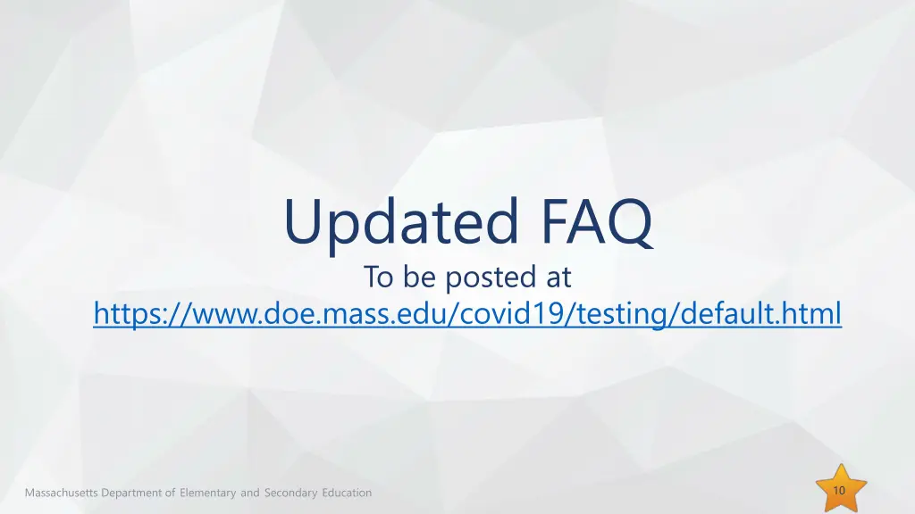 updated faq