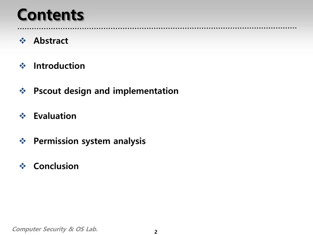 contents