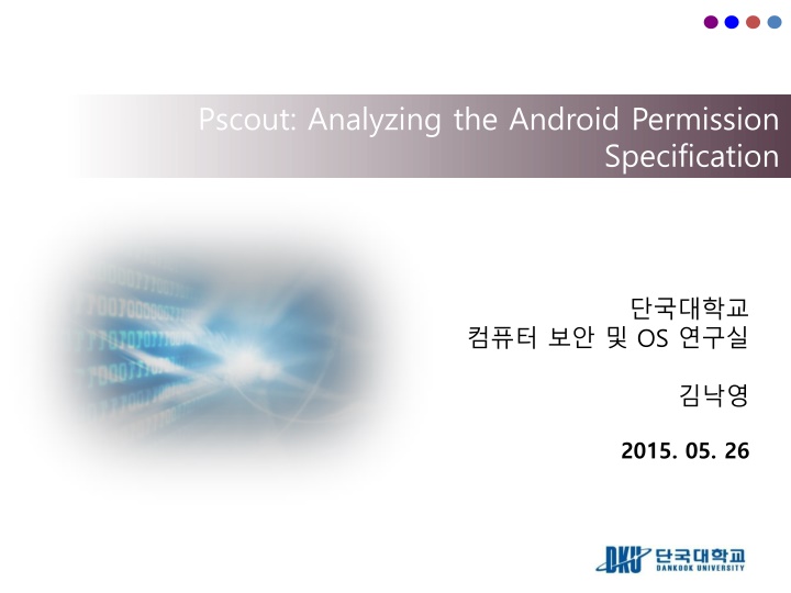 pscout analyzing the android permission