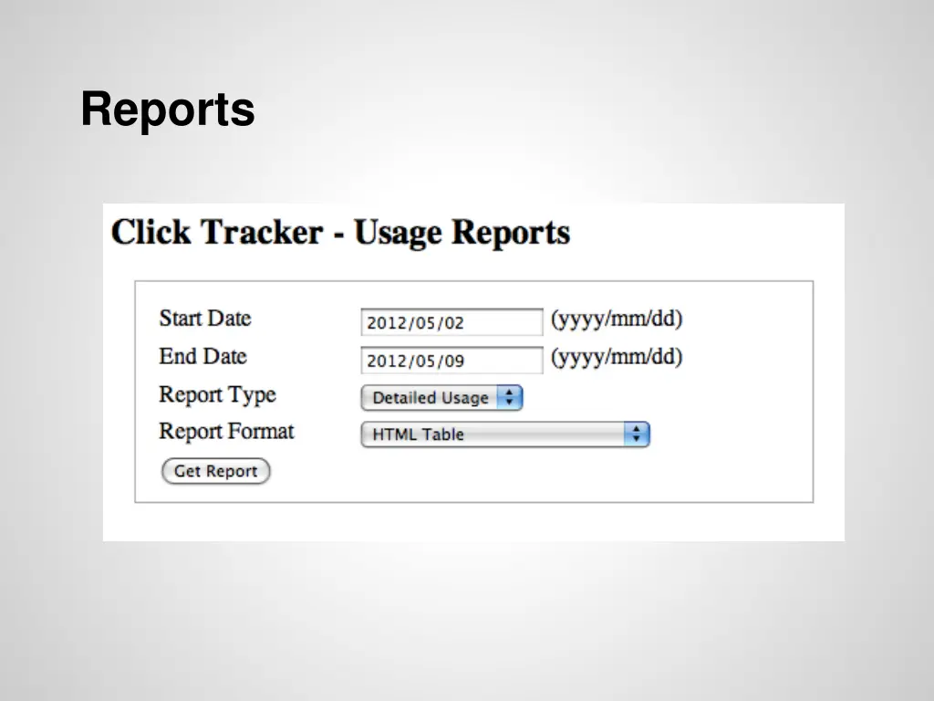 reports