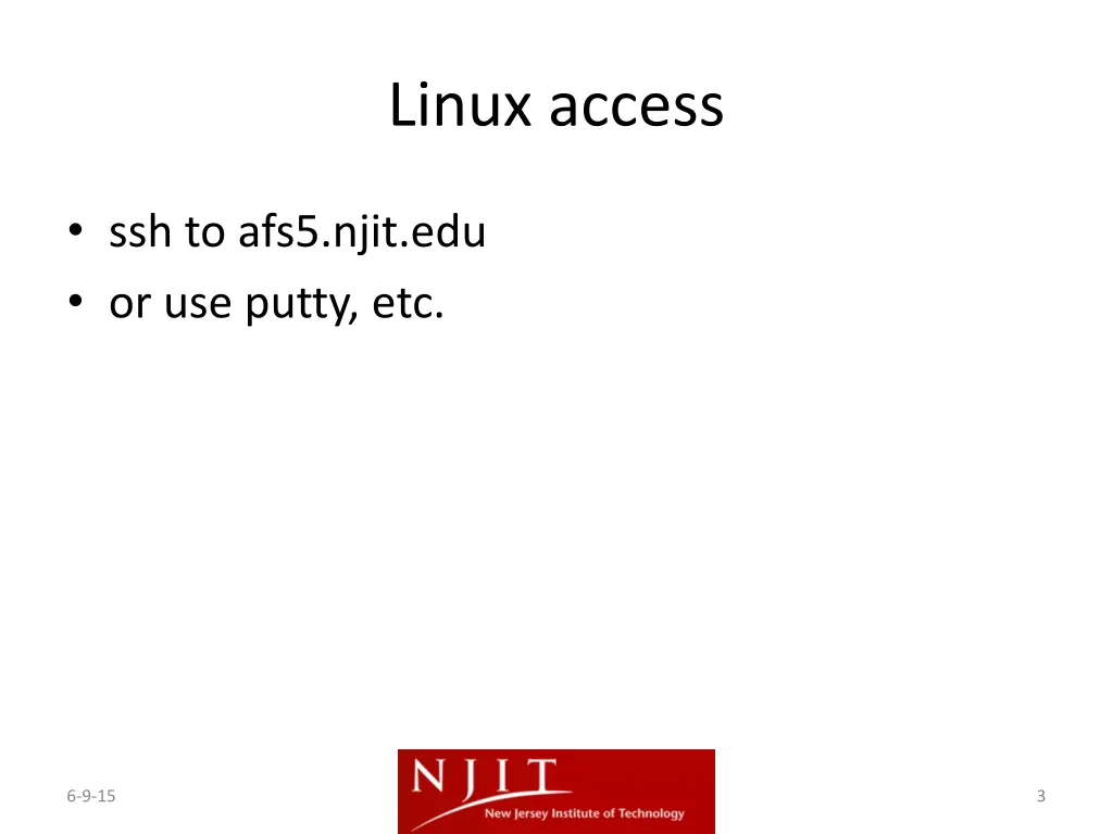 linux access