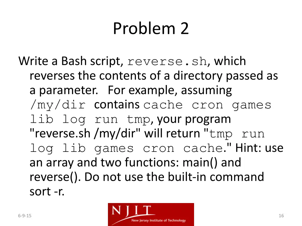 problem 2