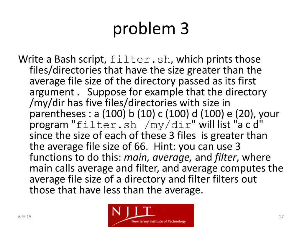 problem 3