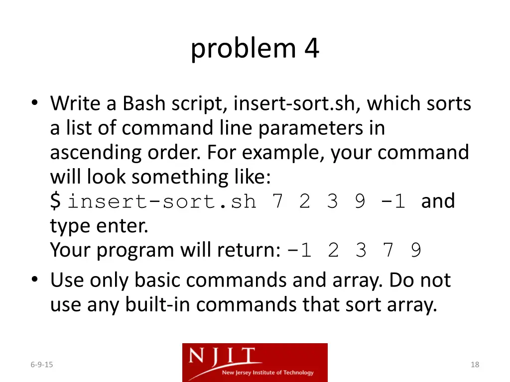 problem 4