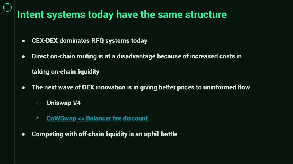 intent systems today have the same structure