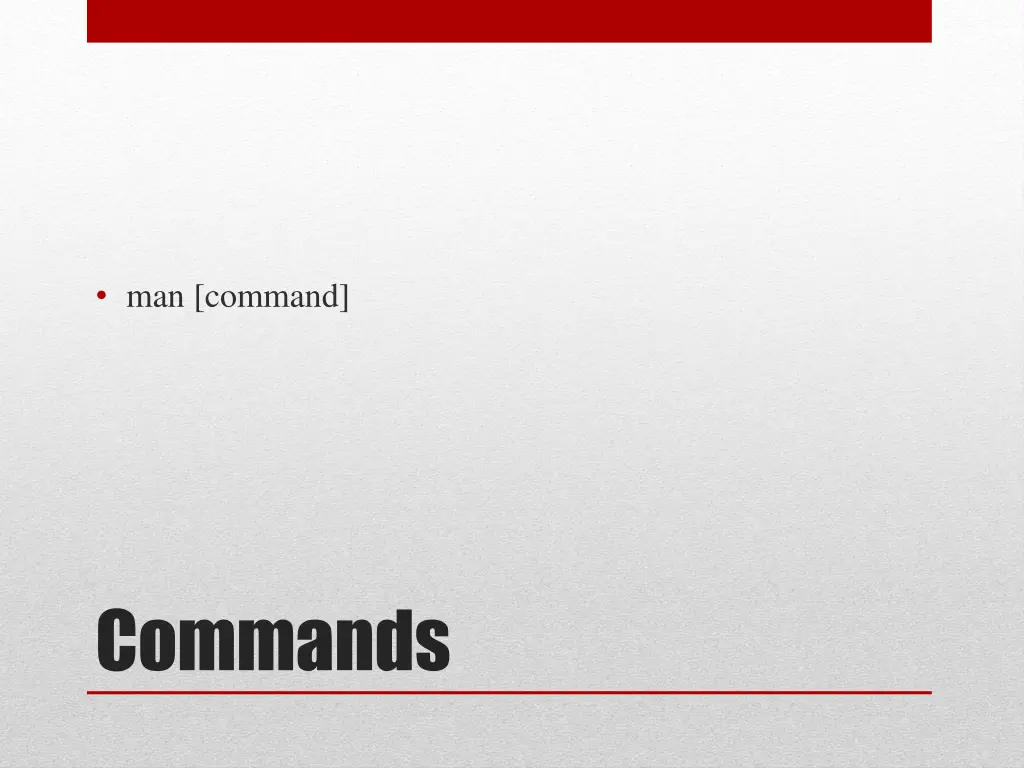 man command