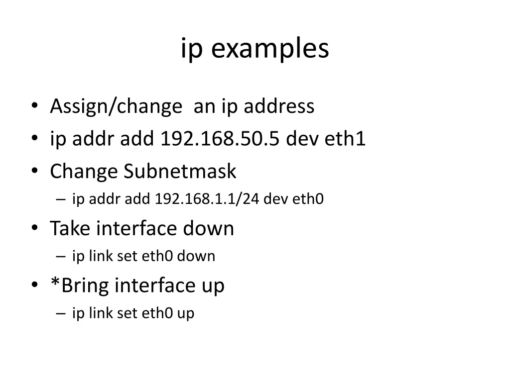 ip examples