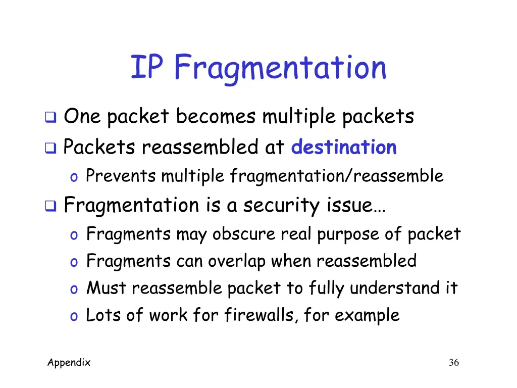 ip fragmentation 1