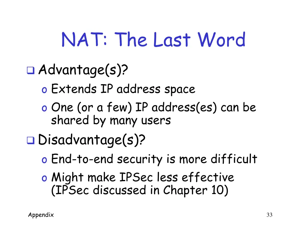 nat the last word