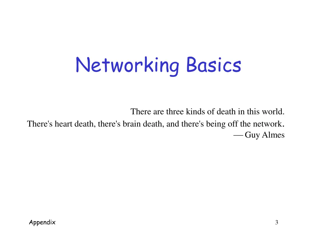 networking basics