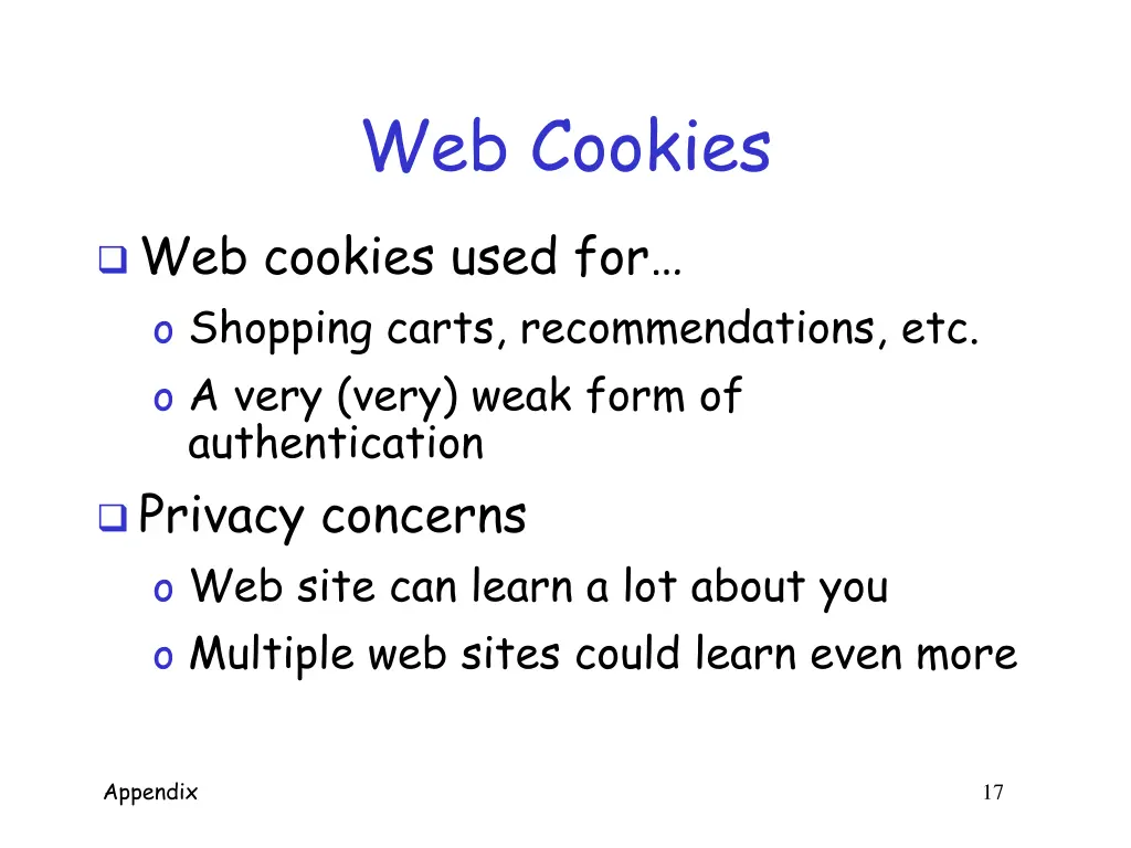 web cookies 1