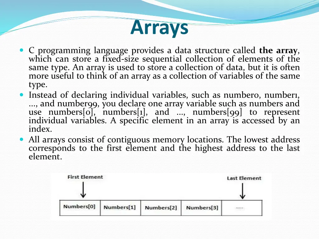 arrays