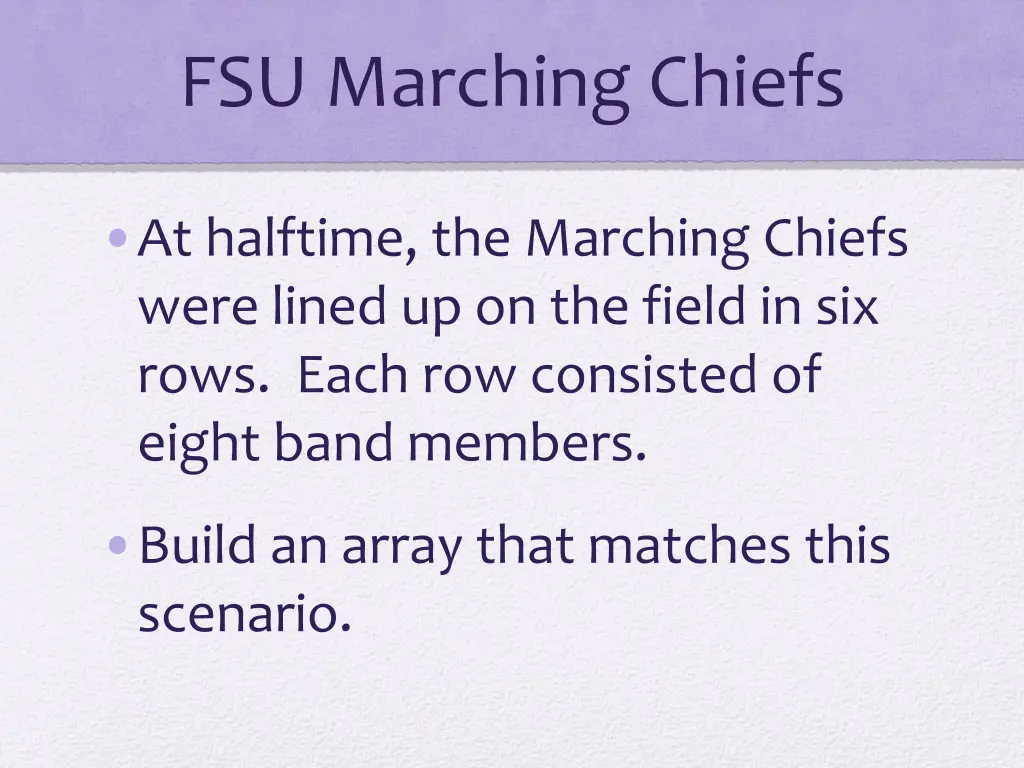 fsu marching chiefs