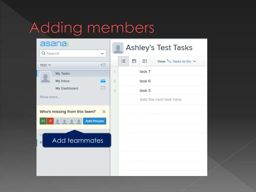 adding members