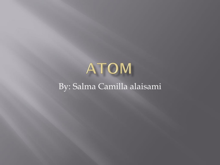 by salma camilla alaisami