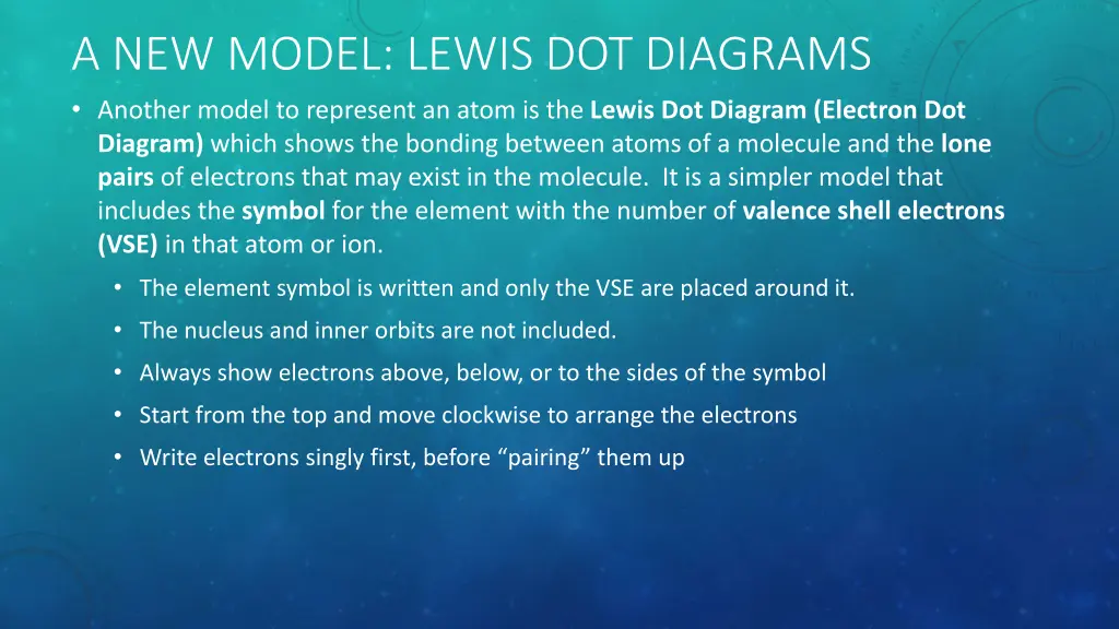 a new model lewis dot diagrams another model