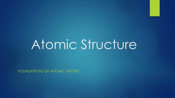 atomic structure