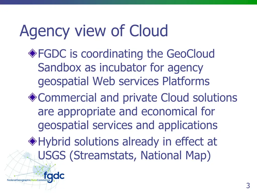 agency view of cloud