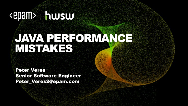 java performance mistakes