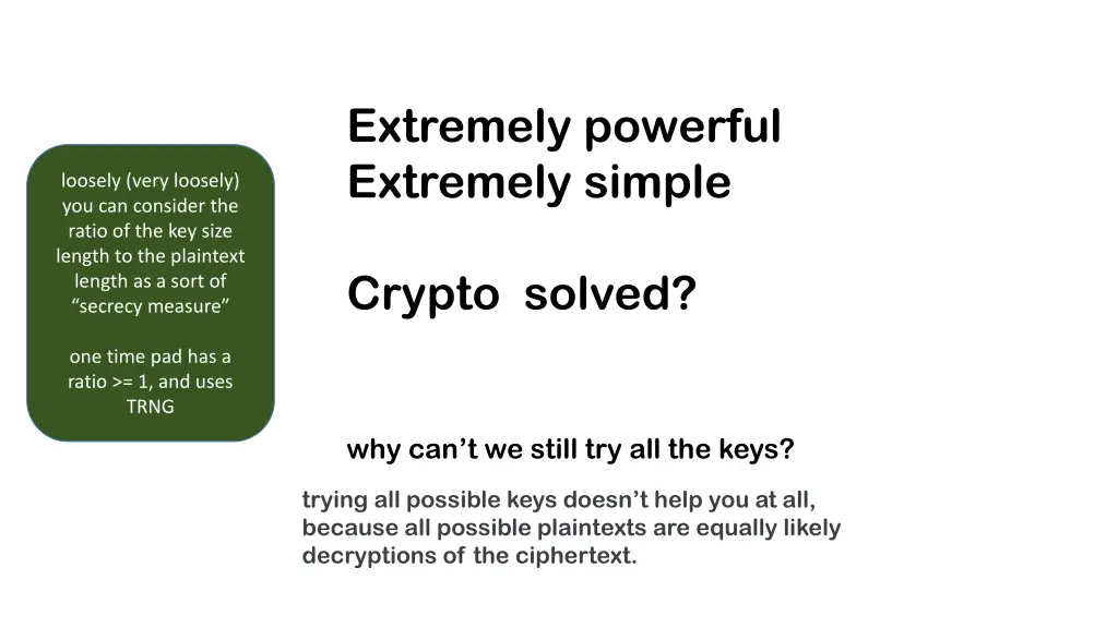extremely powerful extremely simple