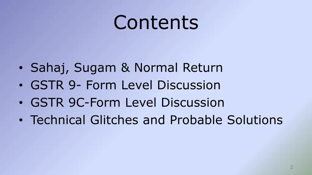 contents